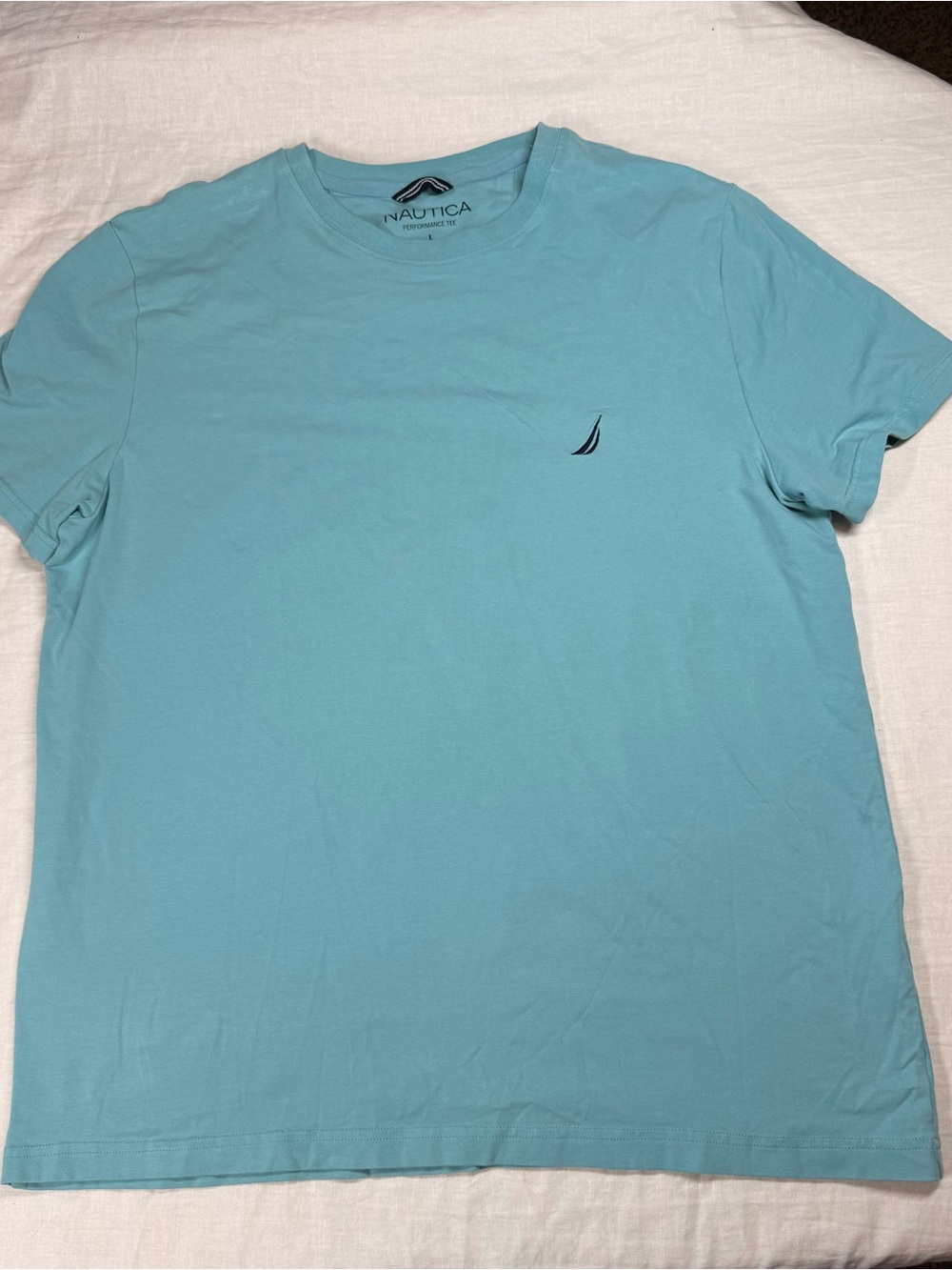 Nautica T-Shirt V-Neck Short Sleeve with Logo Size L